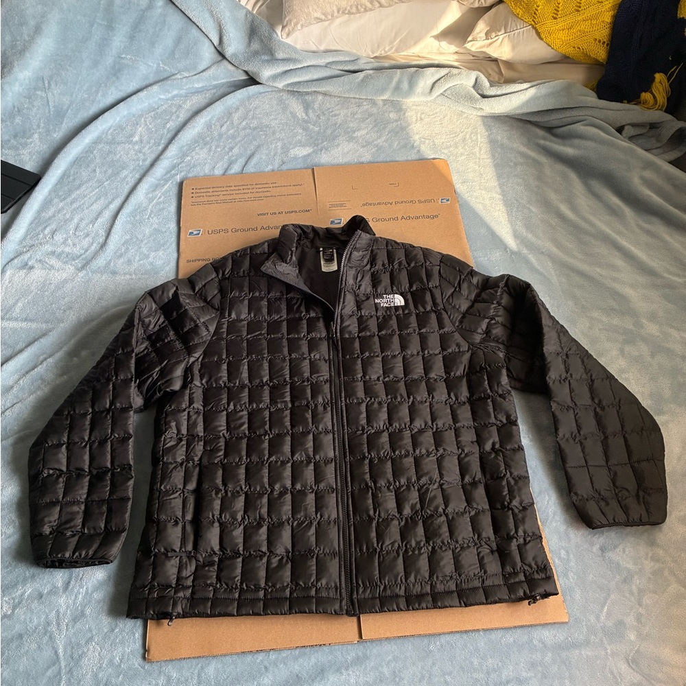 The North Face Thermoball Insulated Lightweight Spring Jacket Black XL Men's New - Picture 4 of 9